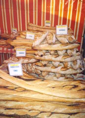 Fresh country bread